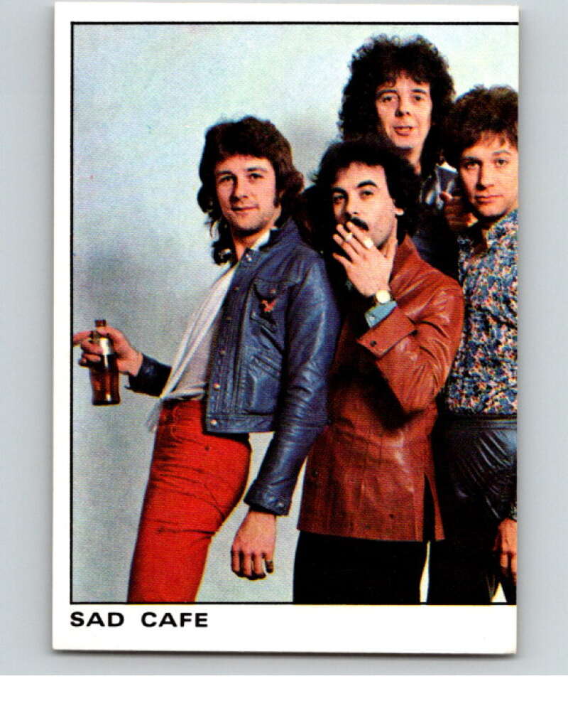 1980 Rock and Pop Collection Album Stickers #27 Sad Café V68012 Image 1