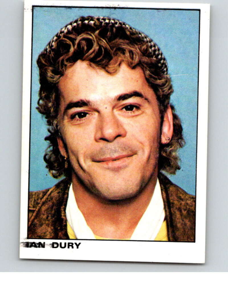 1980 Rock and Pop Collection Album Stickers #37 Ian Dury V68020 Image 1