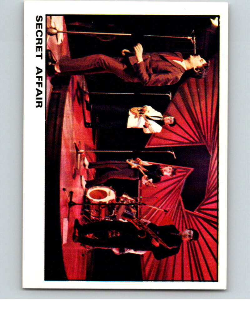 1980 Rock and Pop Collection Album Stickers #41 Secret Affair V68022 Image 1