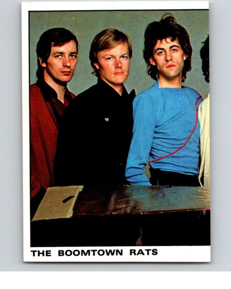 1980 Rock and Pop Collection Album Stickers #43 The Boomtown Rats V68024 Image 1
