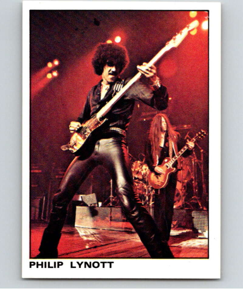 1980 Rock and Pop Collection Album Stickers #46 Philip Lynott V68026 Image 1
