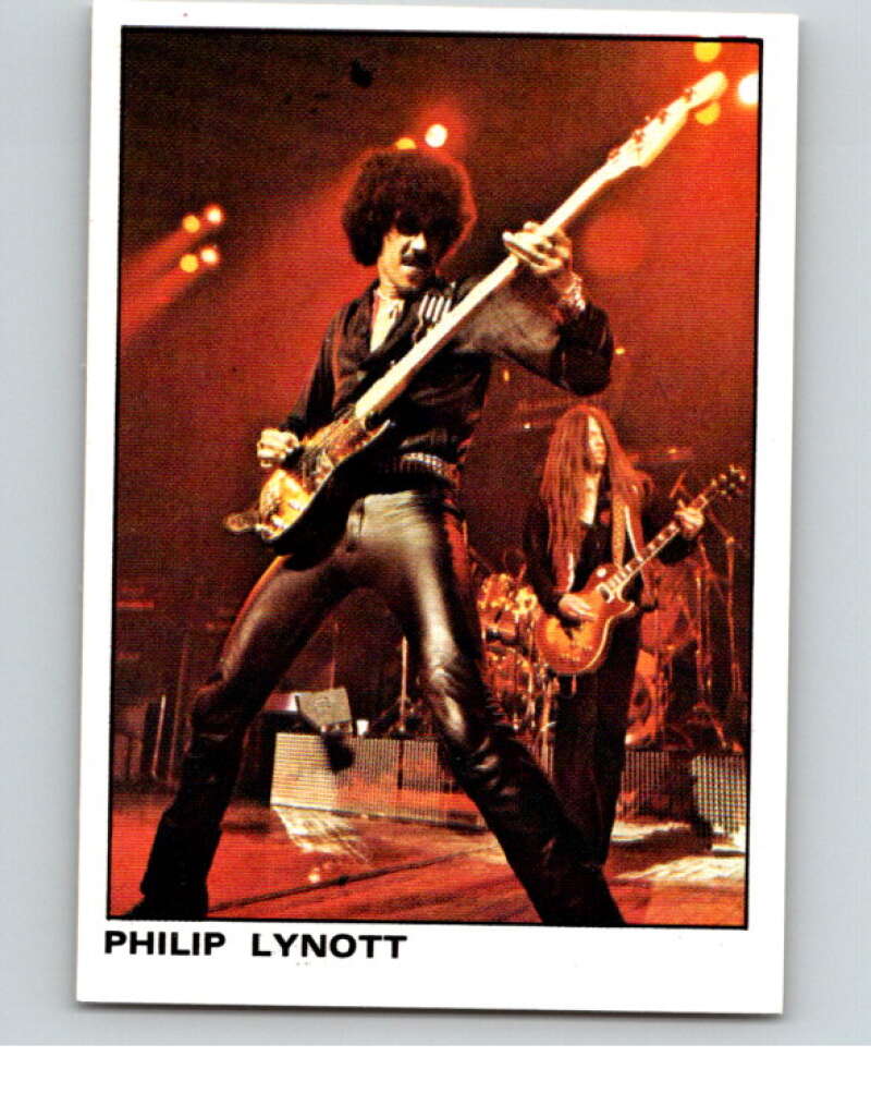 1980 Rock and Pop Collection Album Stickers #46 Philip Lynott V68027 Image 1