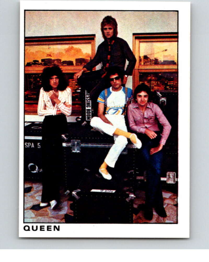 1980 Rock and Pop Collection Album Stickers #51 Queen V68032 Image 1