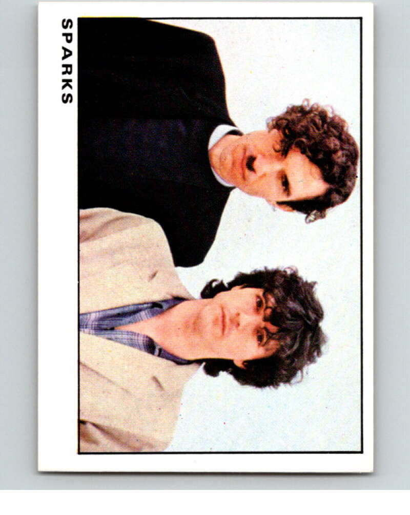 1980 Rock and Pop Collection Album Stickers #54 Sparks V68034 Image 1