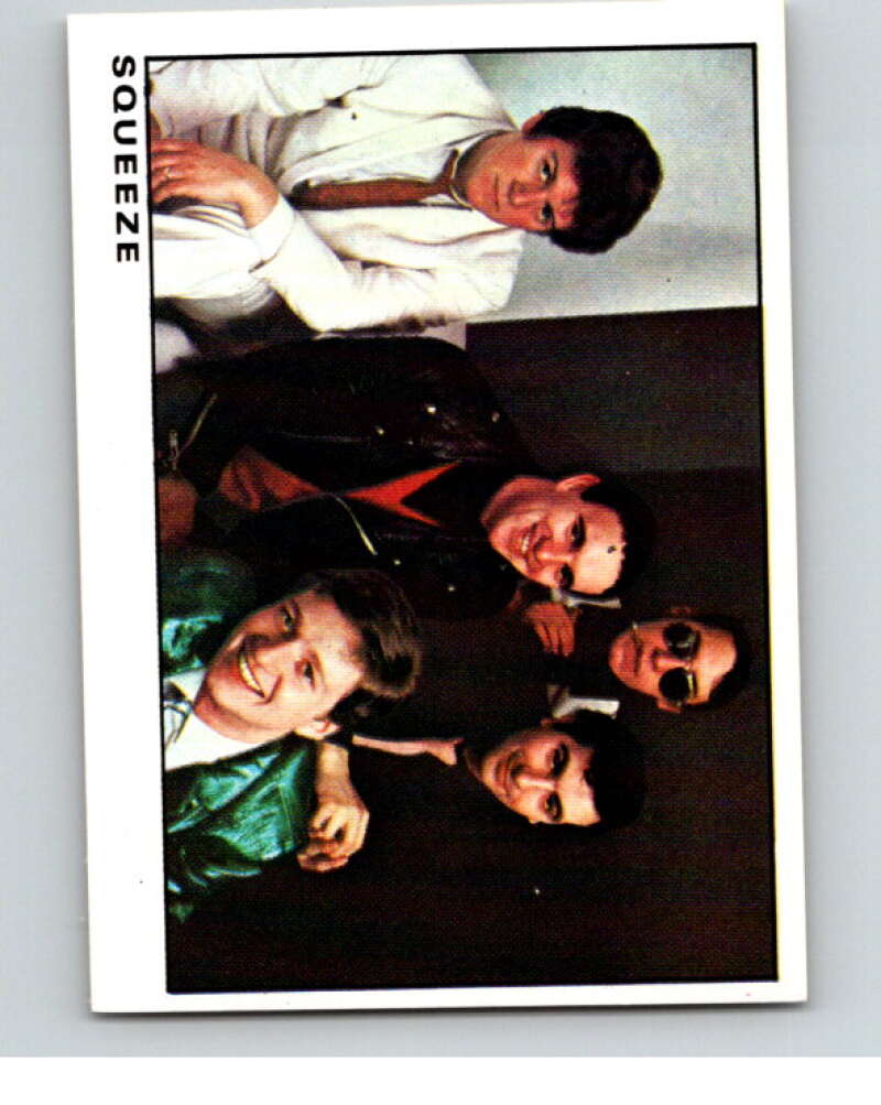 1980 Rock and Pop Collection Album Stickers #71 Squeeze V68050 Image 1