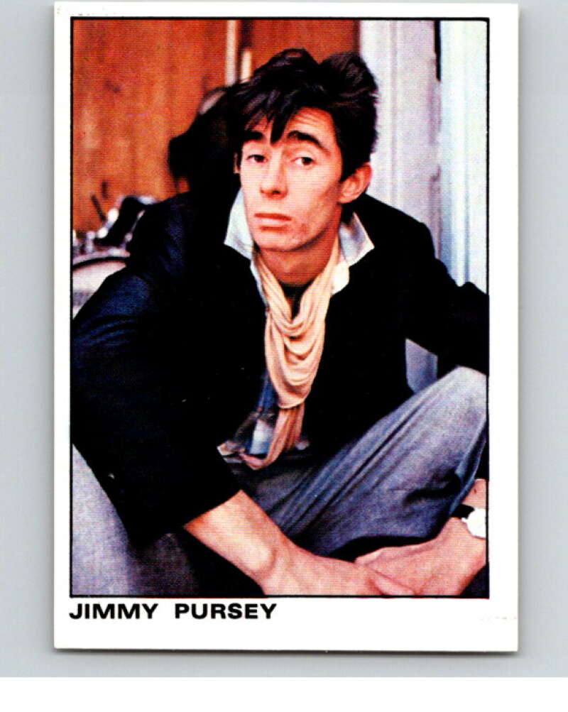 1980 Rock and Pop Collection Album Stickers #80 Jimmy Pursey V68058 Image 1