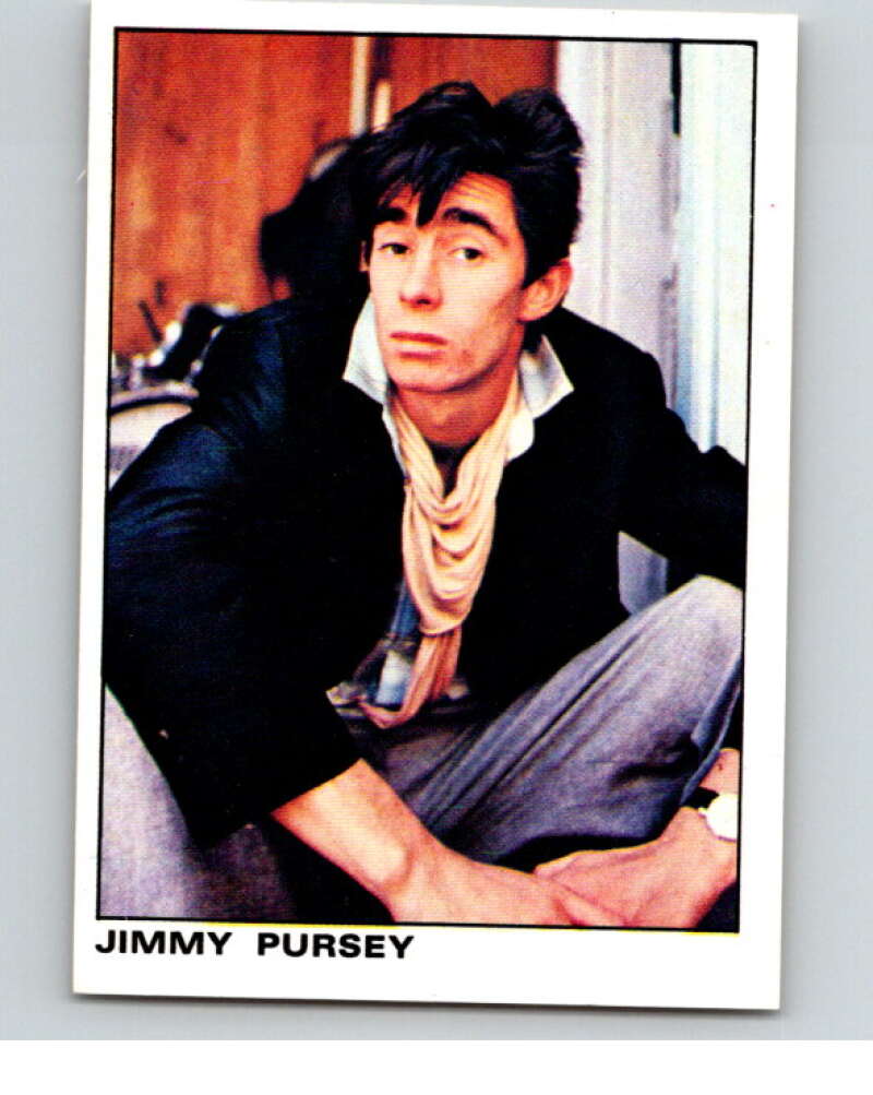 1980 Rock and Pop Collection Album Stickers #80 Jimmy Pursey V68059 Image 1