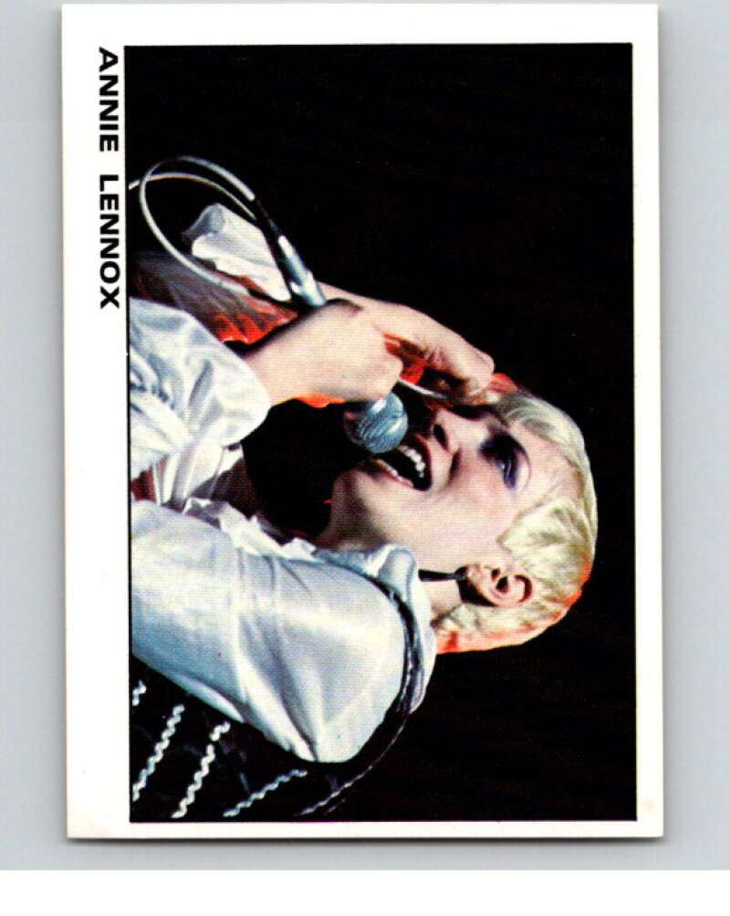 1980 Rock and Pop Collection Album Stickers #81 Annie Lennox V68061 Image 1
