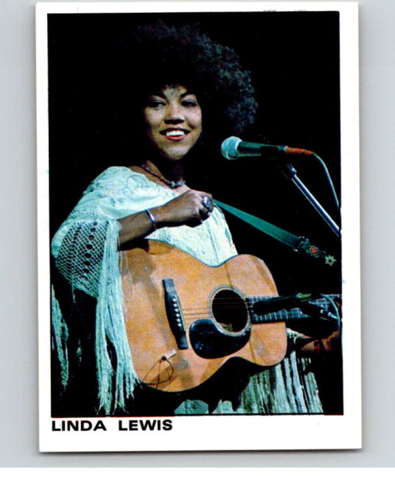 1980 Rock and Pop Collection Album Stickers #98 Linda Lewis V68079 Image 1