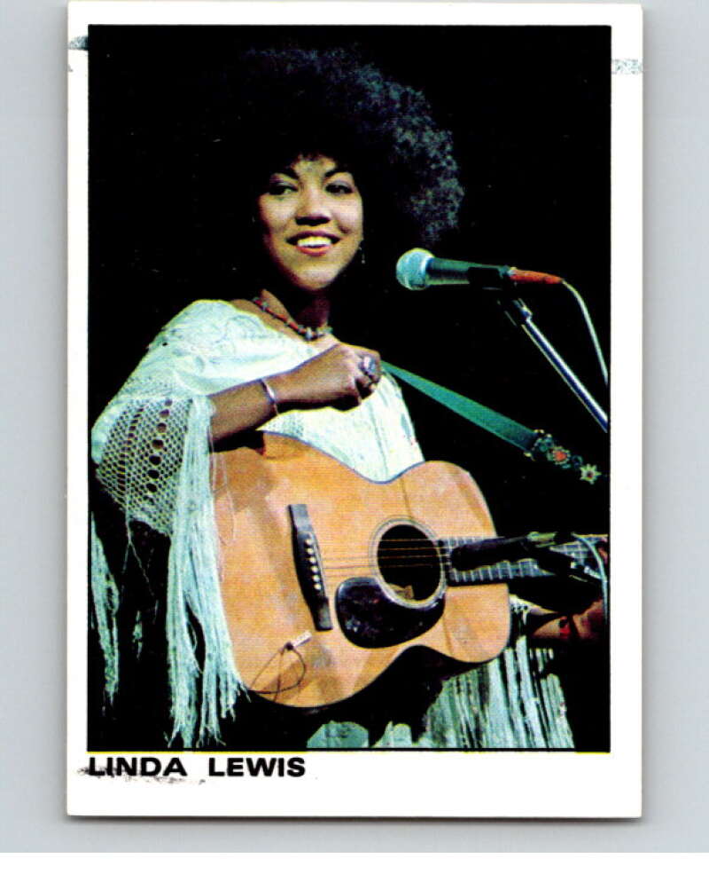 1980 Rock and Pop Collection Album Stickers #98 Linda Lewis V68080 Image 1