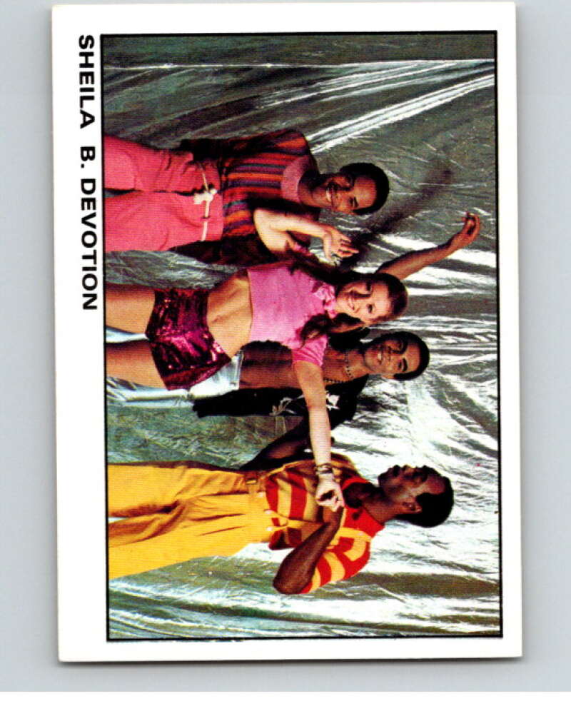1980 Rock and Pop Collection Album Stickers #100 Sheila B Devotion V68081 Image 1