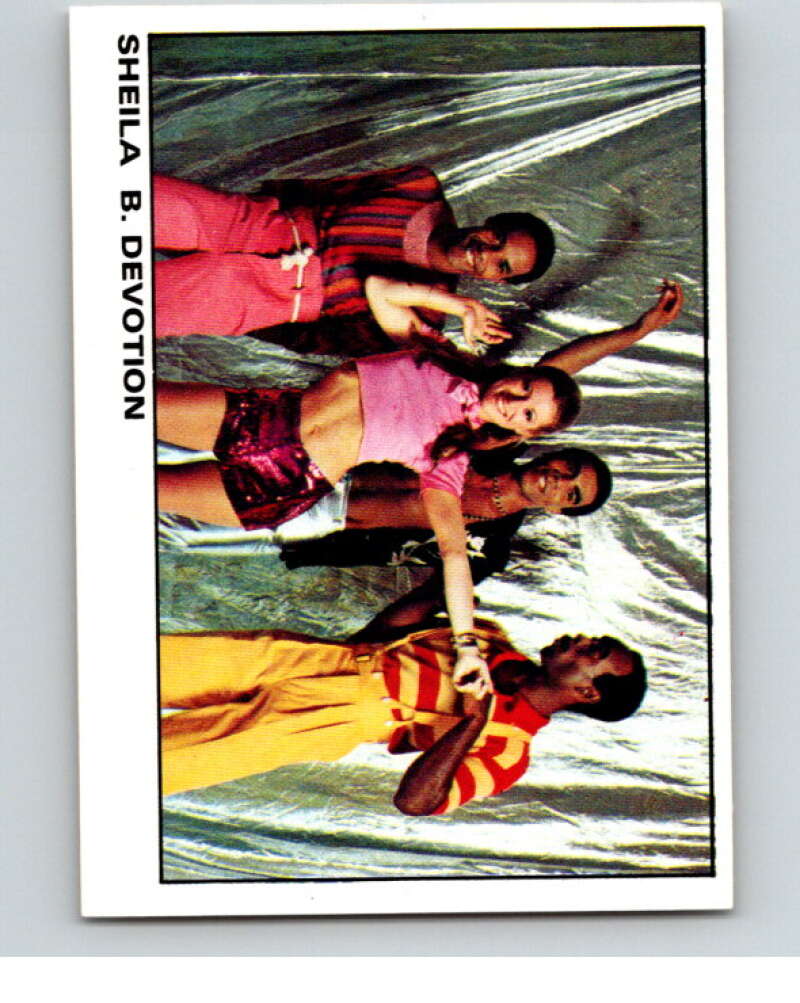 1980 Rock and Pop Collection Album Stickers #100 Sheila B Devotion V68082 Image 1