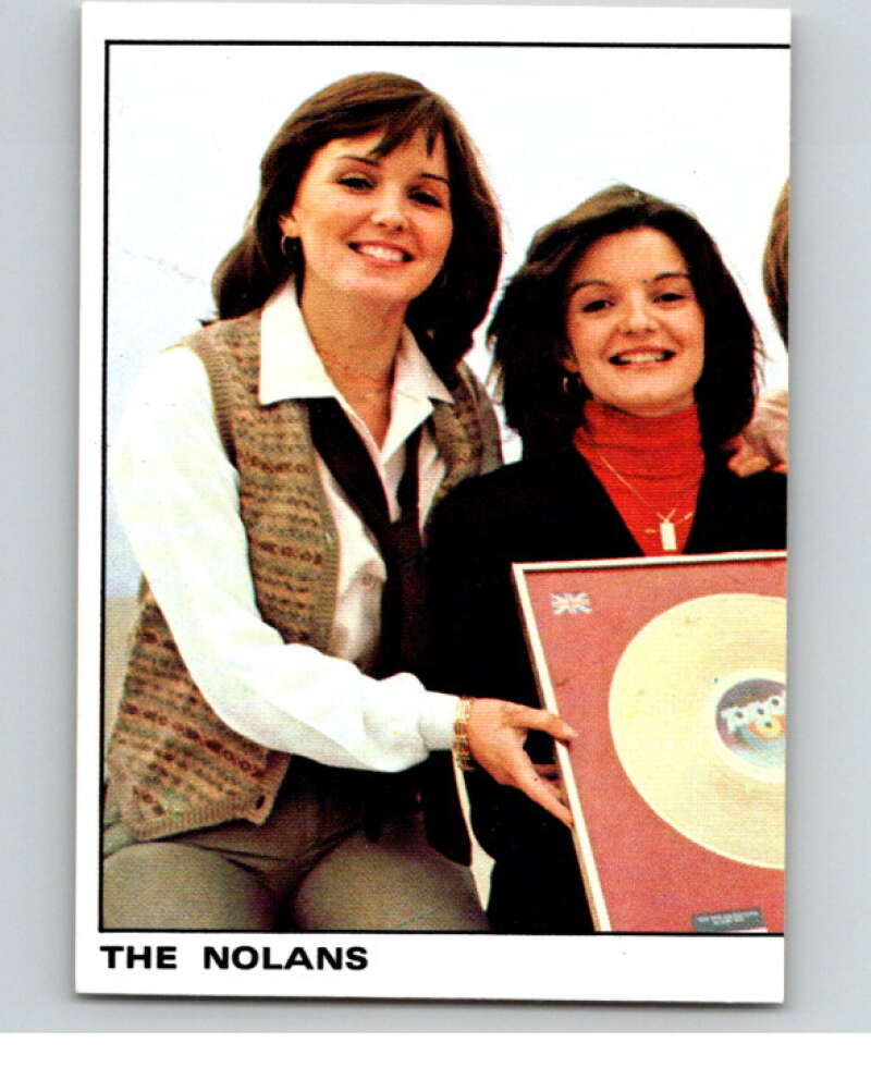 1980 Rock and Pop Collection Album Stickers #108 The Nolans V68089 Image 1