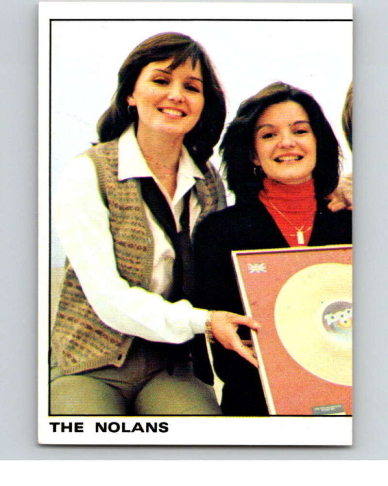 1980 Rock and Pop Collection Album Stickers #108 The Nolans V68090 Image 1
