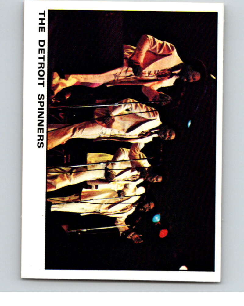 1980 Rock and Pop Collection Album Stickers #120 Detroit Spinners V68099 Image 1