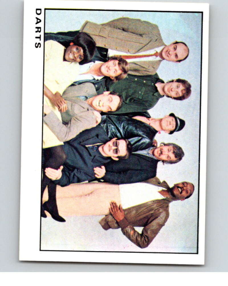 1980 Rock and Pop Collection Album Stickers #126 Darts V68105 Image 1
