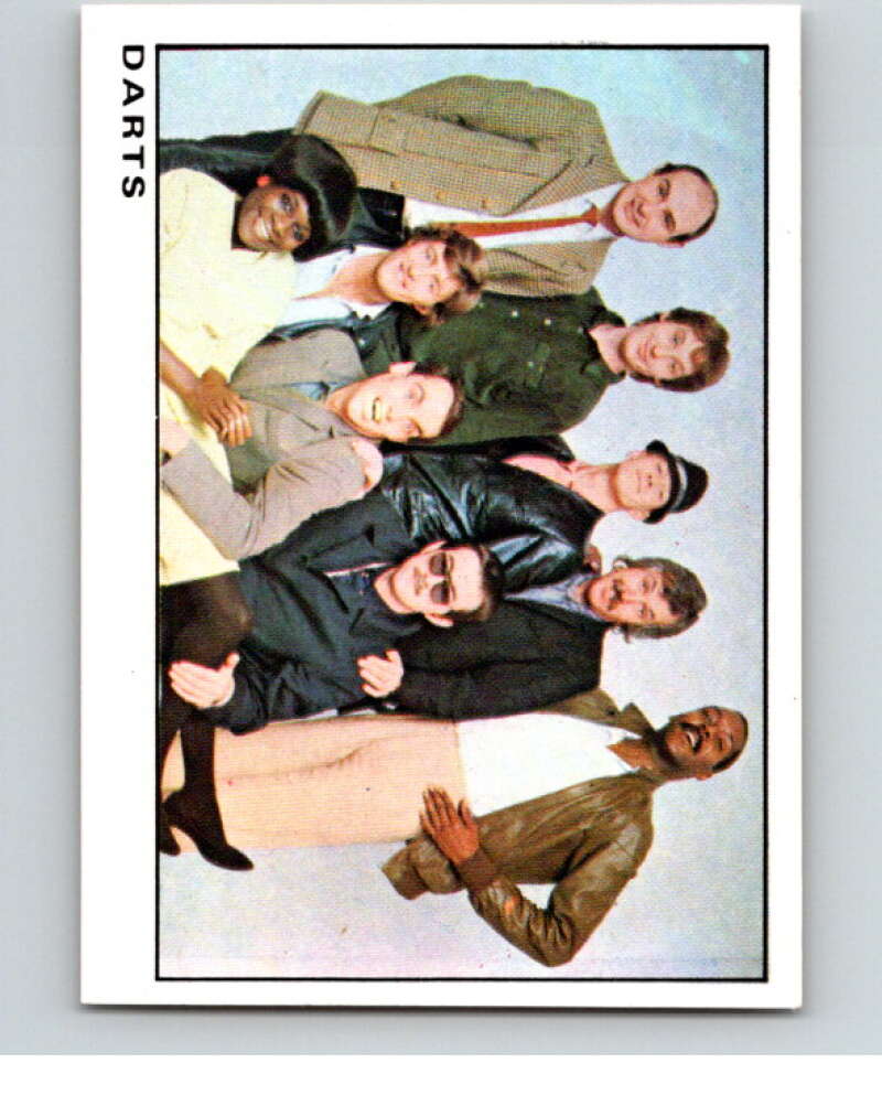 1980 Rock and Pop Collection Album Stickers #126 Darts V68106 Image 1