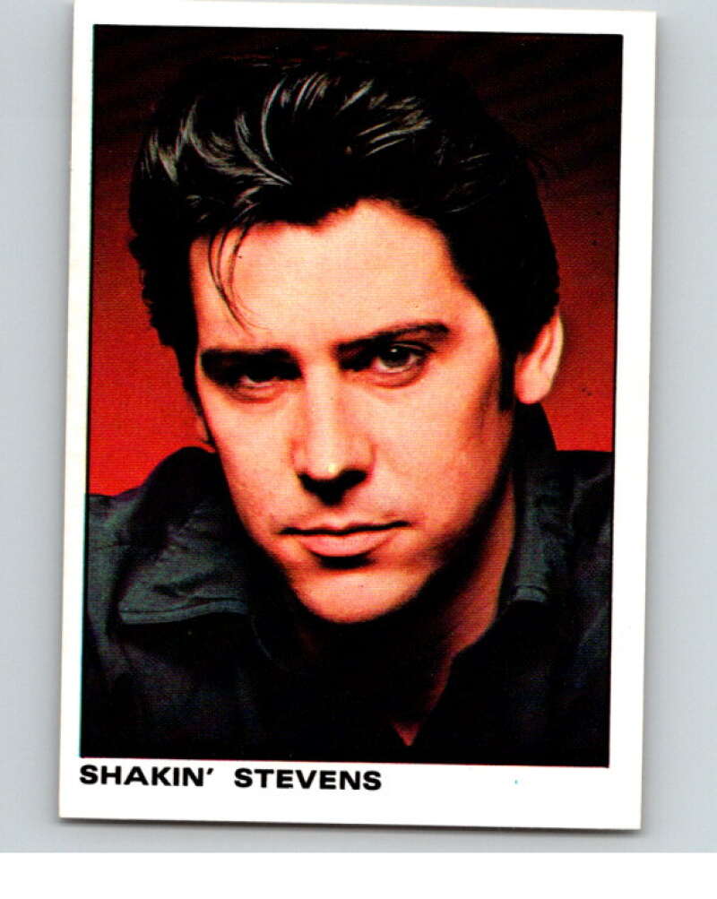 1980 Rock and Pop Collection Album Stickers #127 Shakin Stevens V68107 Image 1
