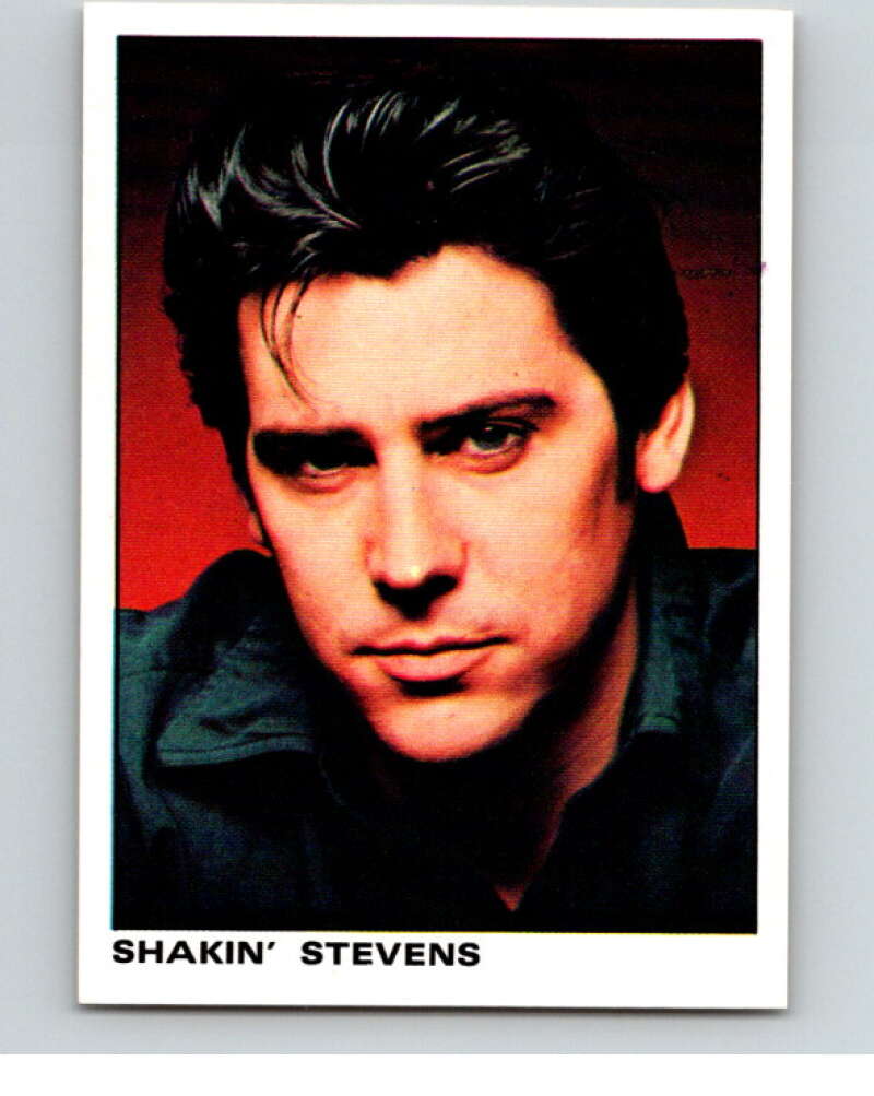 1980 Rock and Pop Collection Album Stickers #127 Shakin Stevens V68108 Image 1