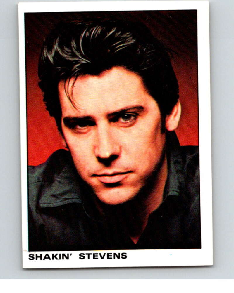 1980 Rock and Pop Collection Album Stickers #127 Shakin Stevens V68109 Image 1