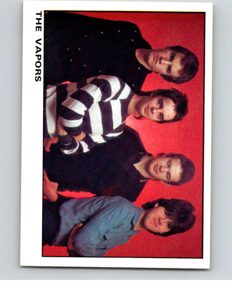 1980 Rock and Pop Collection Album Stickers #138 The Vapors V68118 Image 1