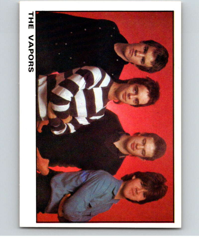 1980 Rock and Pop Collection Album Stickers #138 The Vapors V68119 Image 1