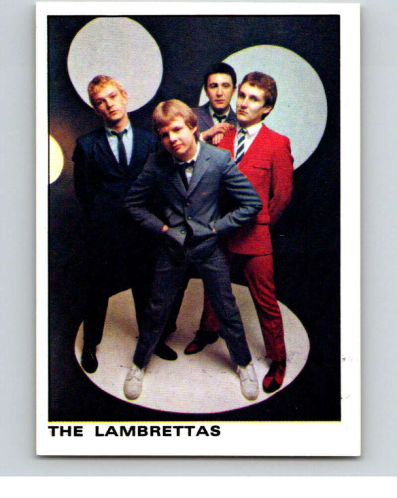 1980 Rock and Pop Collection Album Stickers #139 The Lambrettas V68120 Image 1