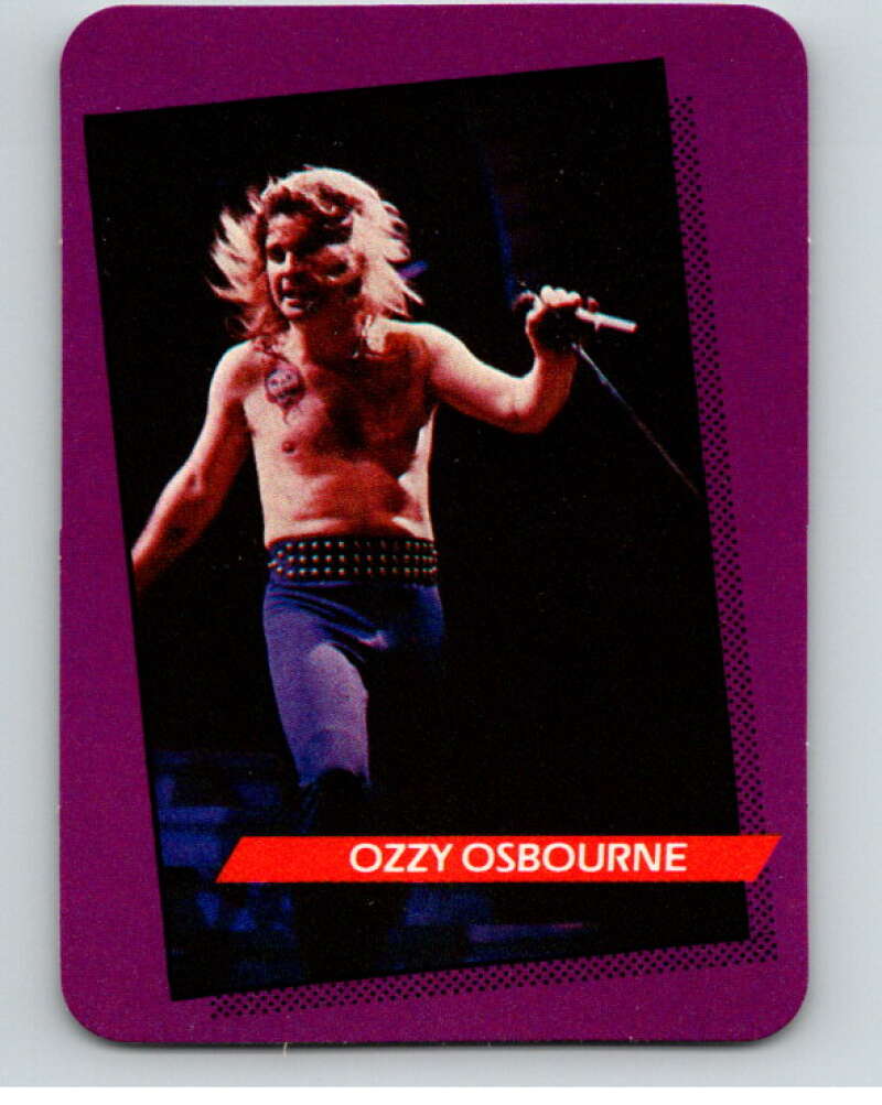 1985 Rock Star Concert #2 Ozzy Osbourne V68163 Image 1