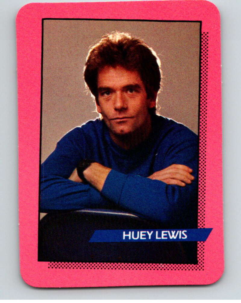 1985 Rock Star Concert #26 Huey Lewis V68168 Image 1