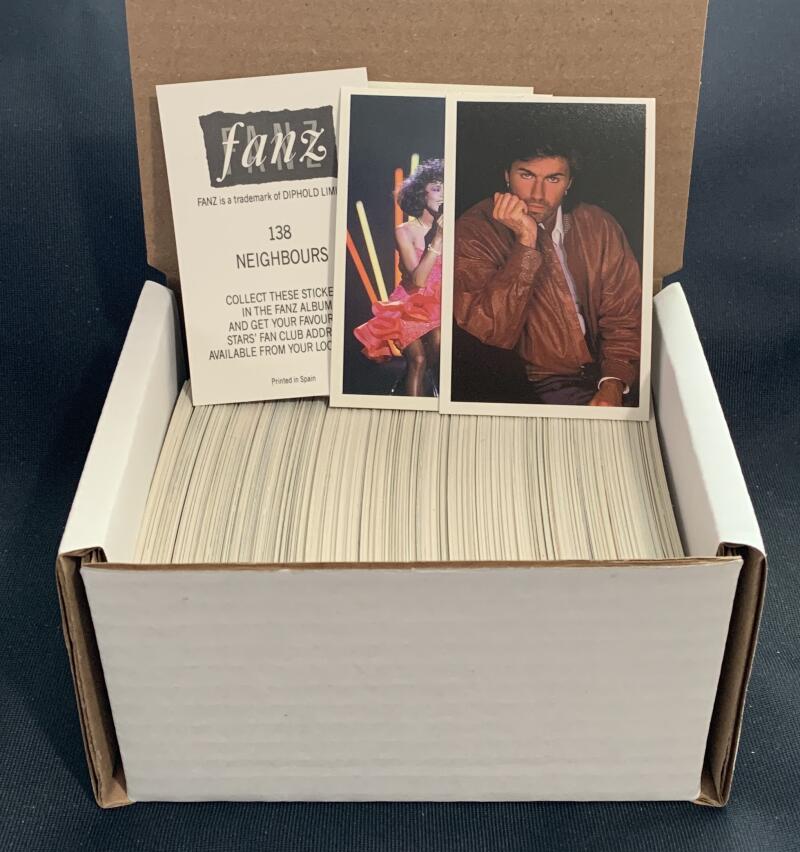 1988 Fanz Diploid Ltd Music Trading Cards - Lot Over 400 cards! - Lot #1 Image 1