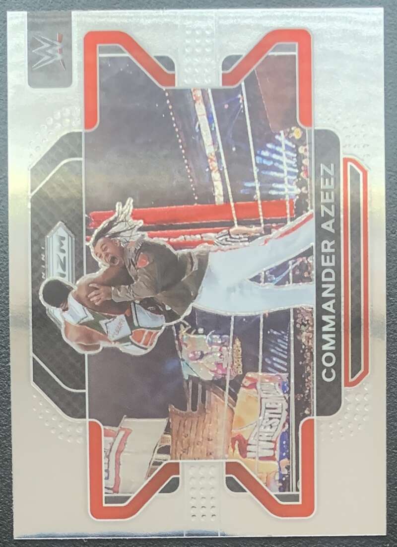 2022 Panini Prizm WWE #89 Commander Azeez Raw V68231 Image 1