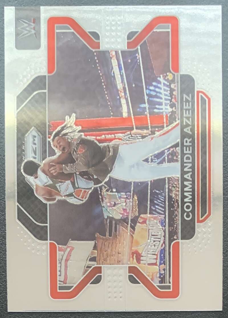 2022 Panini Prizm WWE #89 Commander Azeez Raw V68232 Image 1