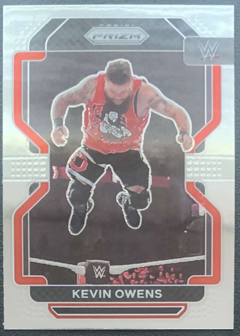 2022 Panini Prizm WWE #124 Kevin Owens Raw V68246 Image 1