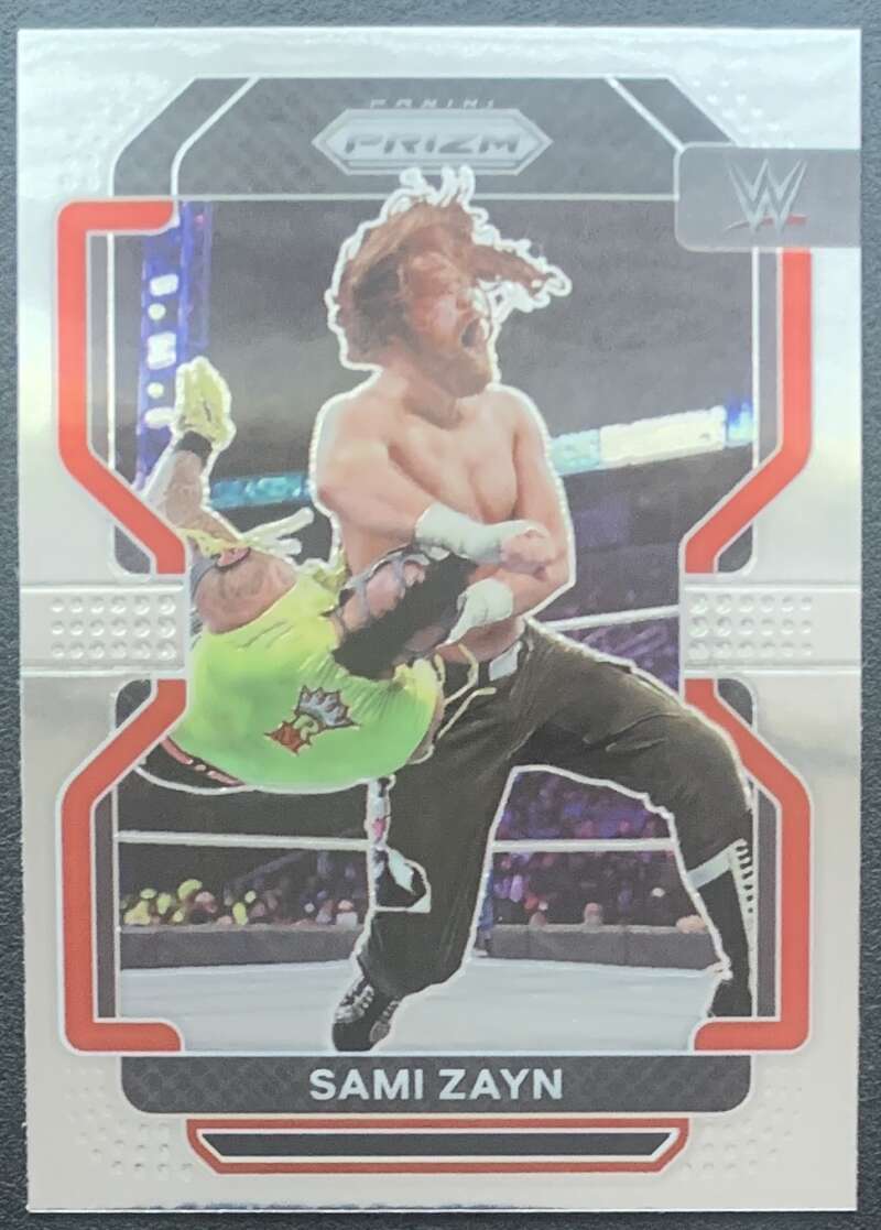 2022 Panini Prizm WWE #181 Sami Zayn SmackDown V68272 Image 1