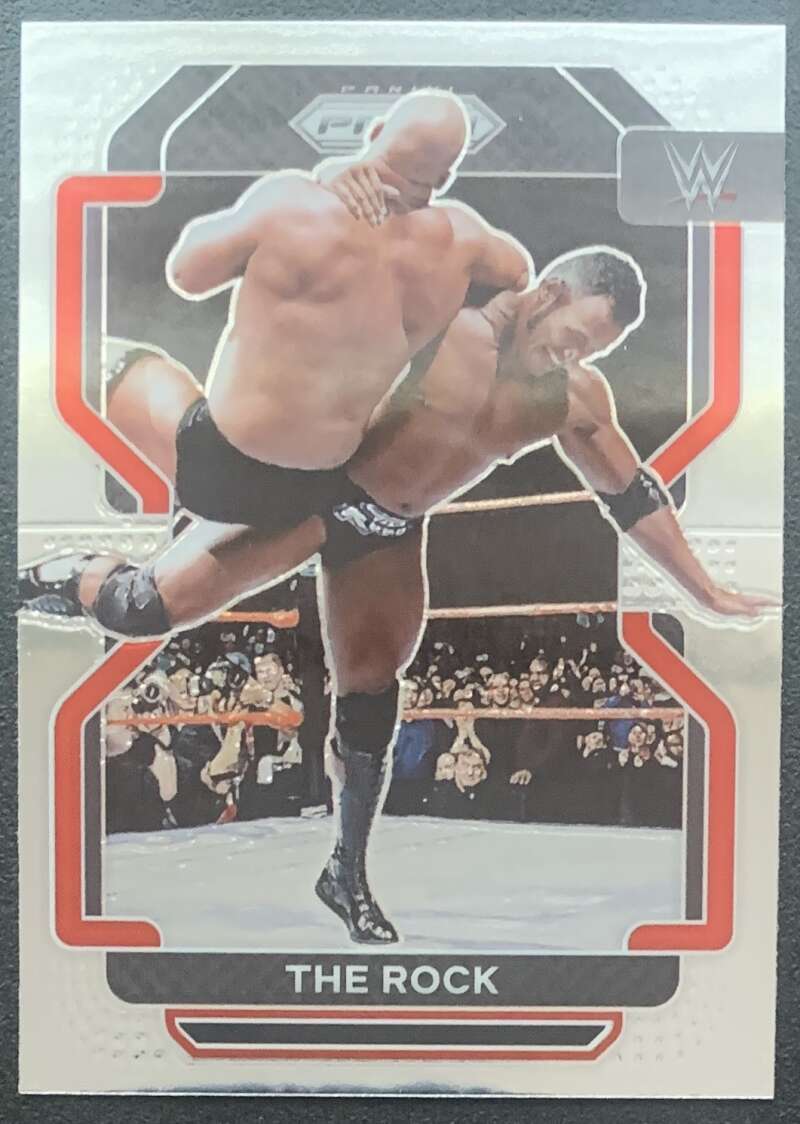 2022 Panini Prizm WWE #191 The Rock Legend V68277 Image 1