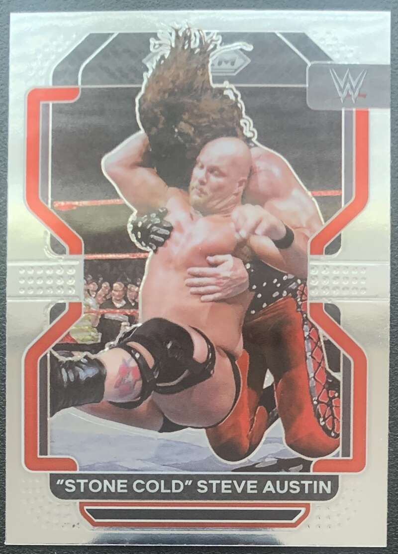 2022 Panini Prizm WWE #192 Stone Cold Steve Austin Legend V68278 Image 1