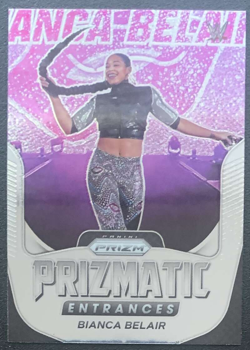 2022 Panini Prizm WWE Prizmatic Entrances #27 Bianca Belair Raw V68288 Image 1