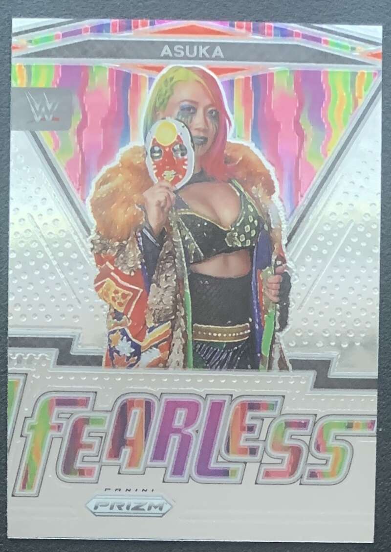 2022 Panini Prizm WWE Fearless #2 Asuka Raw V68289 Image 1