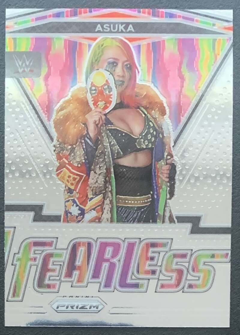 2022 Panini Prizm WWE Fearless #2 Asuka Raw V68290 Image 1