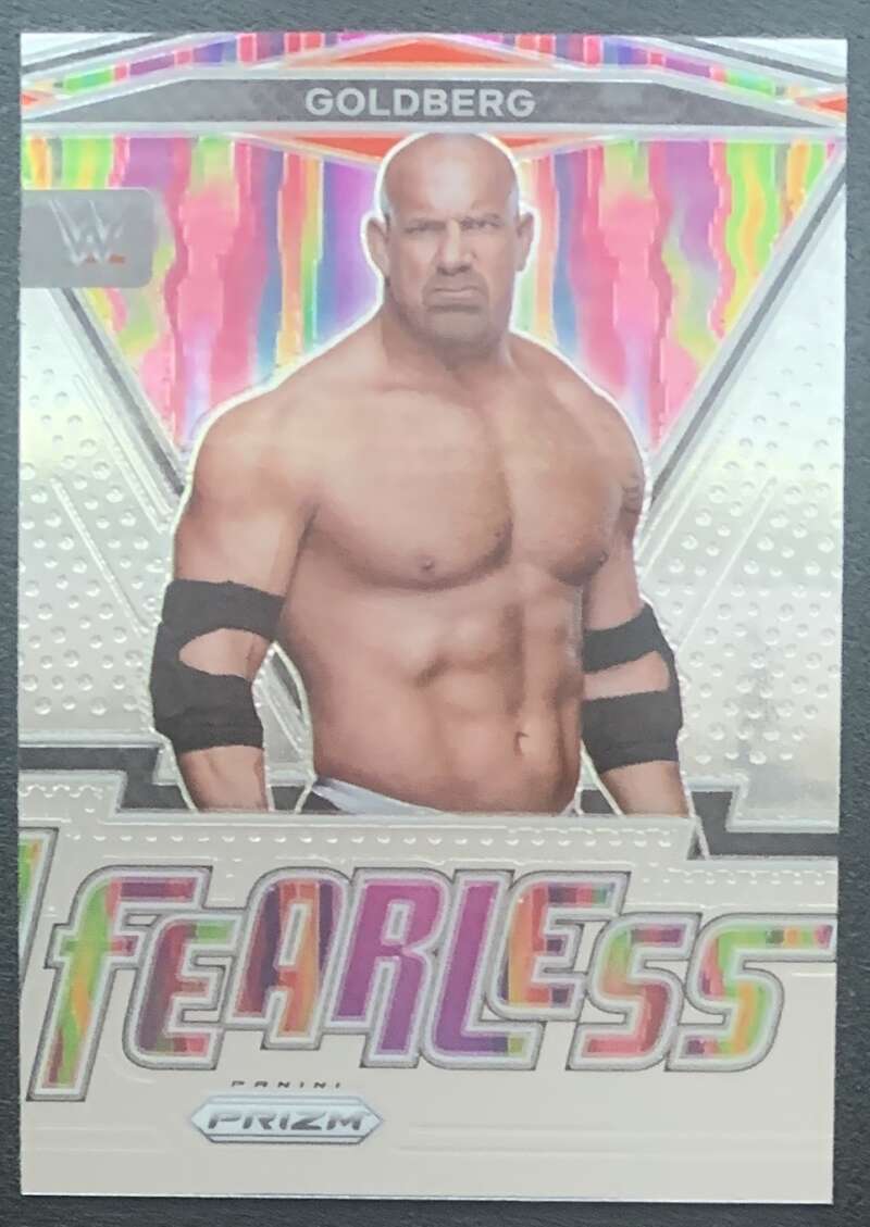 2022 Panini Prizm WWE Fearless #20 Goldberg WWE V68292 Image 1