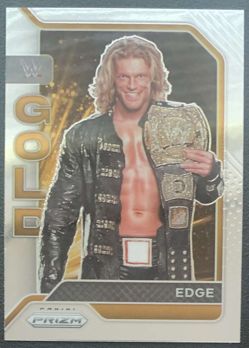 2022 Panini Prizm WWE Gold #11 Edge Raw V68295 Image 1