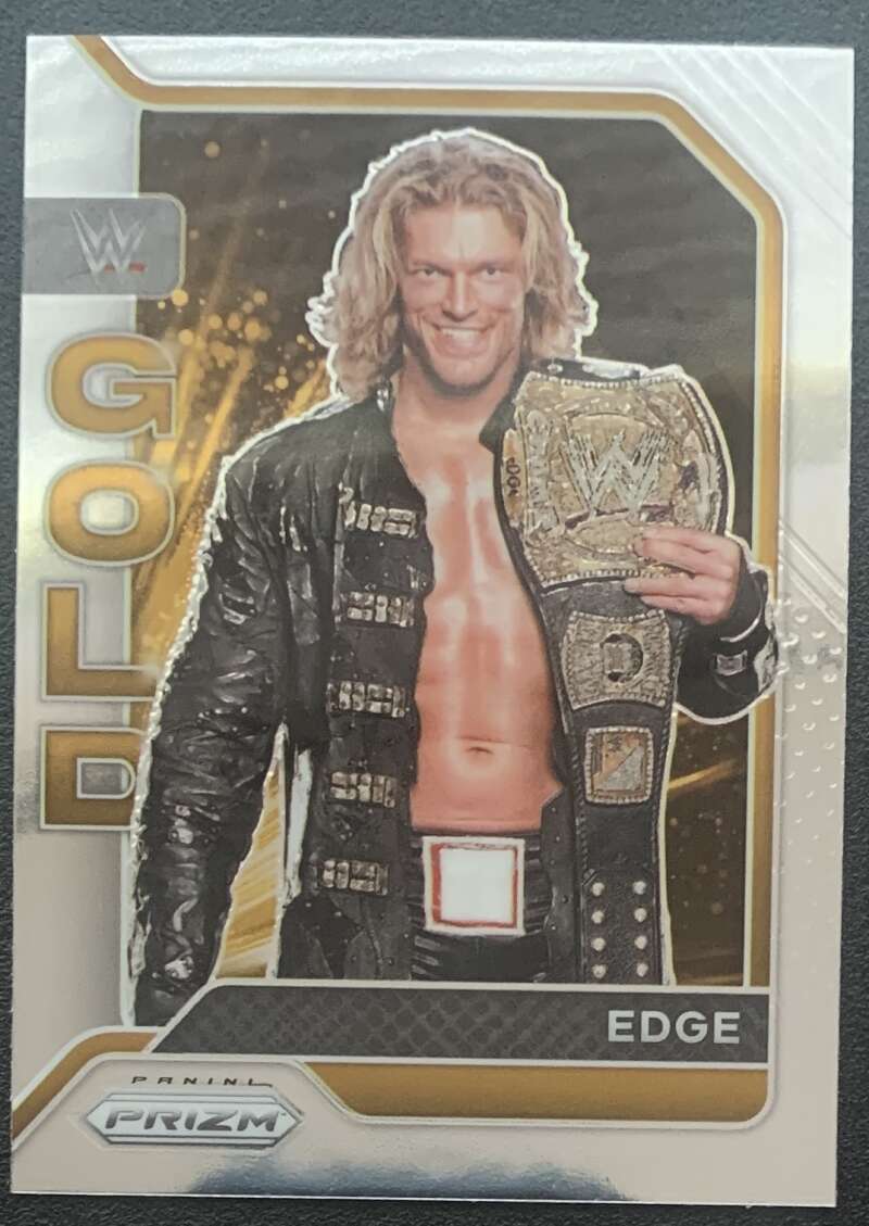 2022 Panini Prizm WWE Gold #11 Edge Raw V68296 Image 1