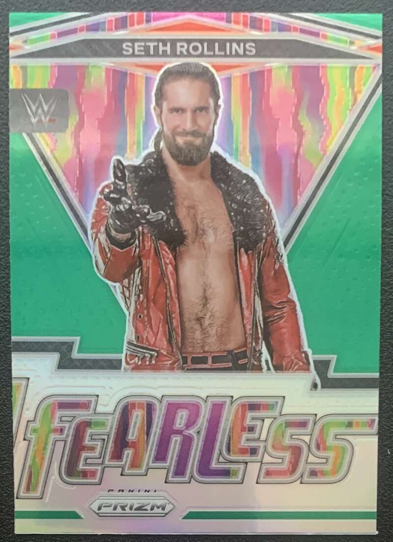 2022 Panini Prizm WWE Prizms Green #58 Guru Raaj NXT 2.0 V68297 Image 1
