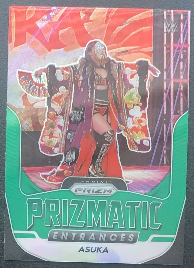2022 Panini Prizm WWE Prizms Green #138 Shinsuke Nakamura V68299 Image 1