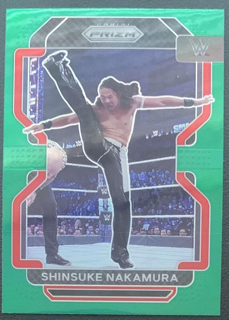 2022 Panini Prizm WWE Fearless Prizms Green #24 Seth Rollins V68300 Image 1