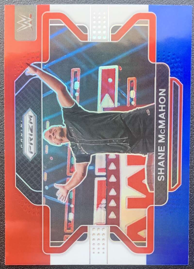 2022 Panini Prizm WWE Red White Blue #52 Shane McMahon V68305 Image 1
