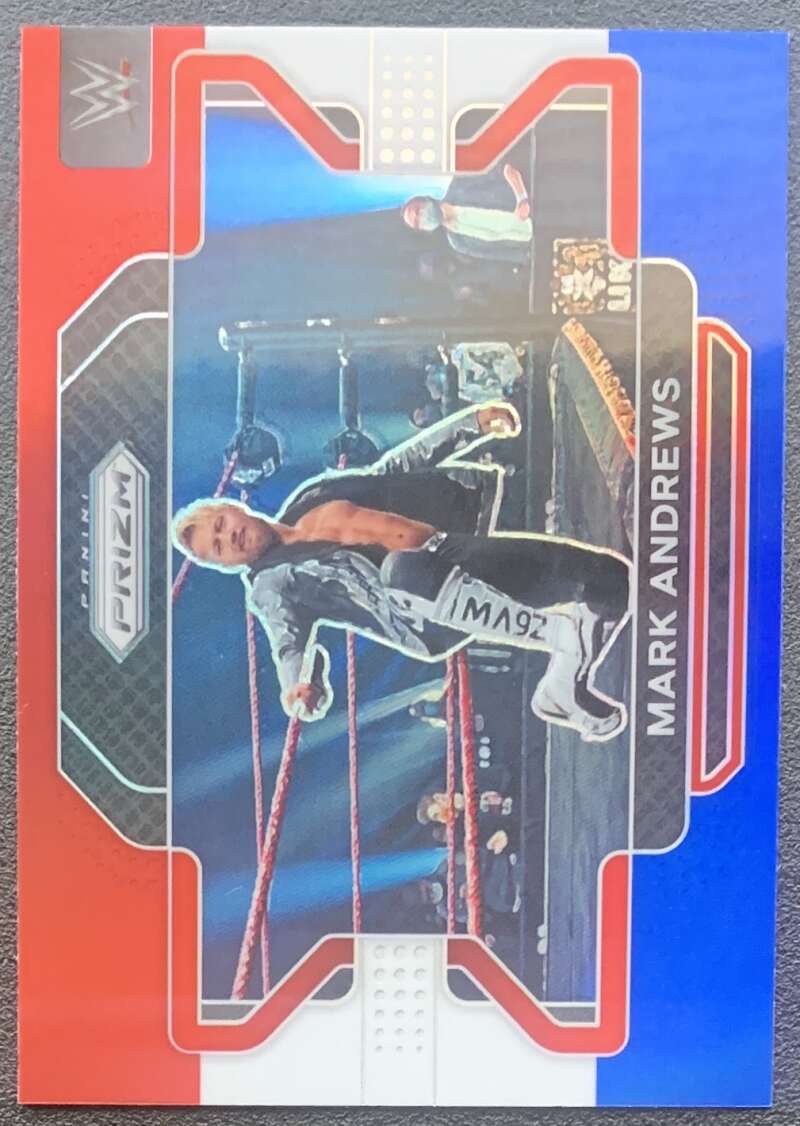 2022 Panini Prizm WWE Red White Blue #76 Mark rews V68308 Image 1