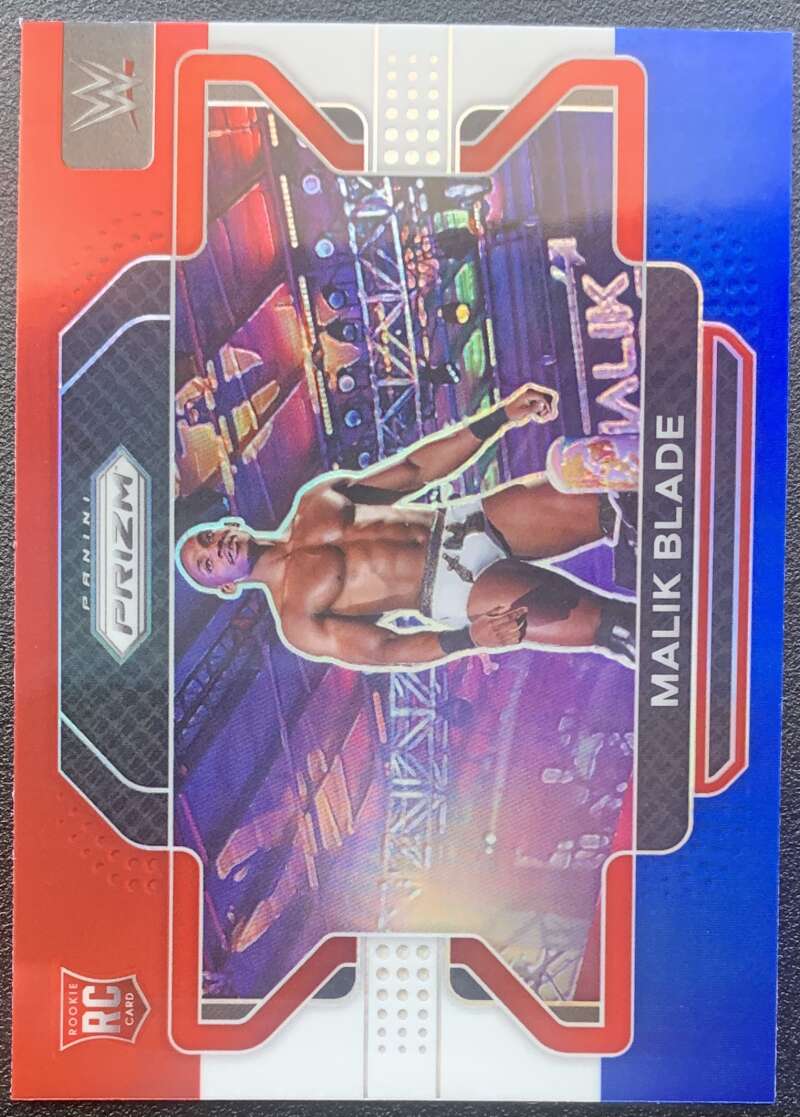 2022 Panini Prizm WWE Red White Blue #94 Malik Blade V68311 Image 1