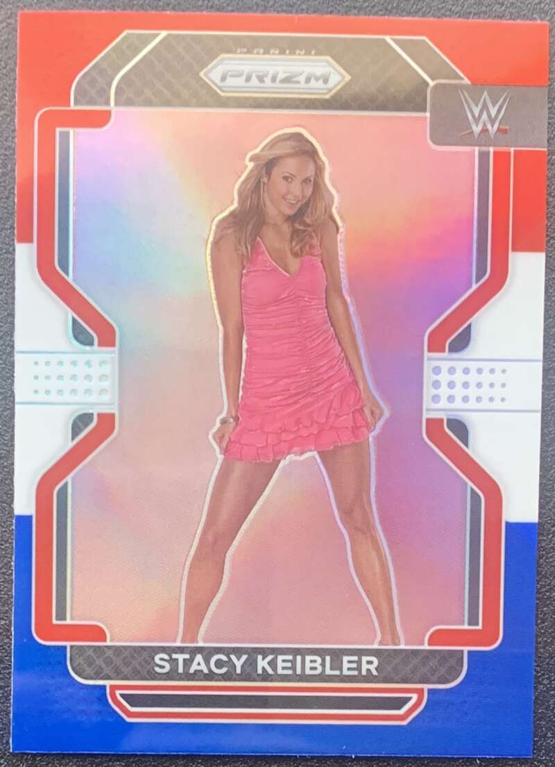 2022 Panini Prizm WWE Red White Blue #152 Stacy Keibler V68322 Image 1