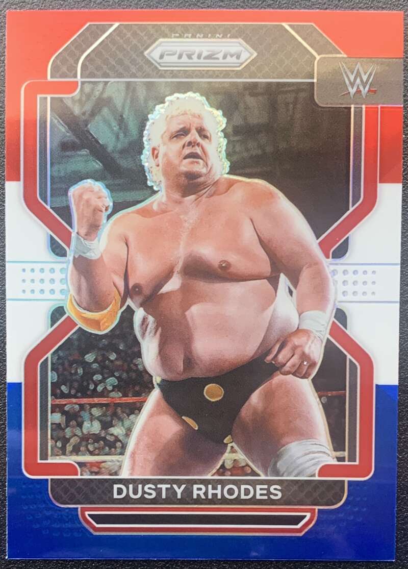 2022 Panini Prizm WWE Red White Blue #175 Dusty Rhodes V68326 Image 1